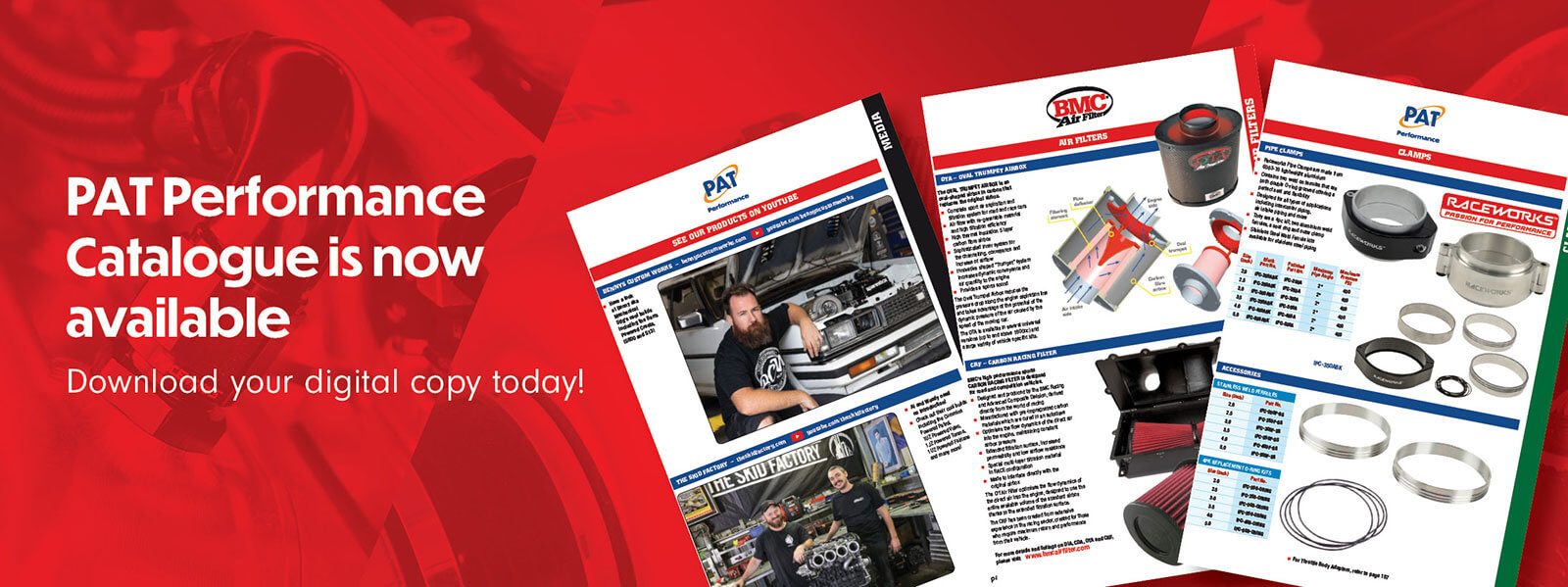 pat performance catalogue is now available